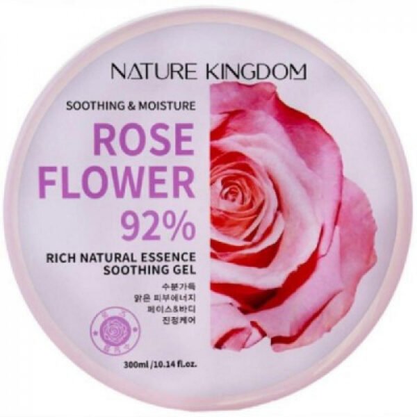 نيتشر كينج دوم - جل الوجه بالورد NATURE KINGDOM جل للوجه - 300 مل