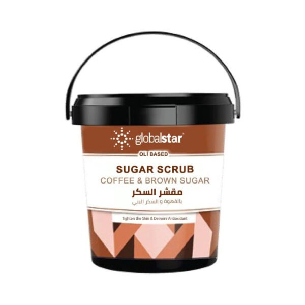 جلوبال ستار - مقشر السكر بالقهوة والسكر البني 600 مل