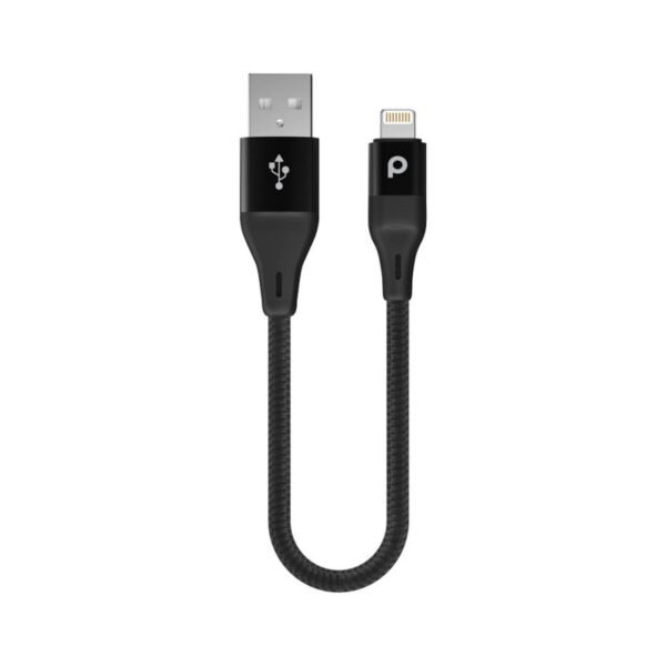 بوردو مضفر من USB-A إلى Lightning (2.4A 0.25m)