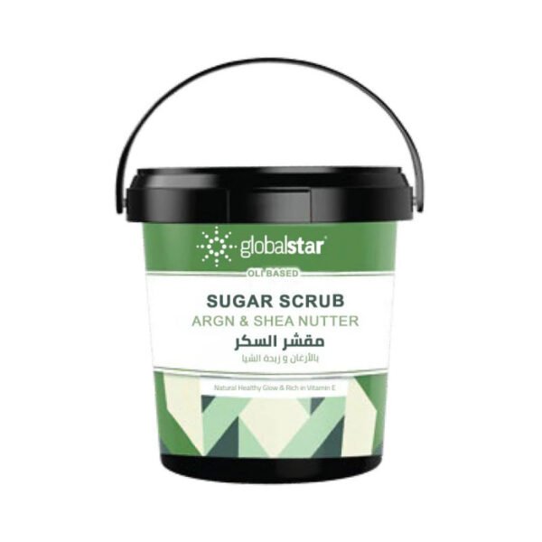 جلوبال ستار - مقشر السكر بالارغان والشيا 600 مل